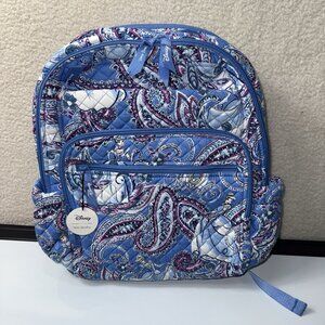 NEW Vera Bradley & Disney CINDERELLA PAISLEY XL Campus Backpack - School Bag